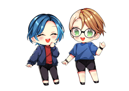 From the Water Author Chibis